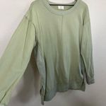 Anthropologie  T.La Tunic Sweatshirt Sweat Shirt Top Guacamole Green Size M Photo 2