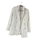 Women's CAROLINA BELLE MONTREAL White Tweed Double Photo 7