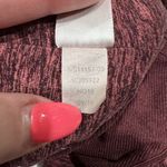 Athleta Size XS Exhale Heel Tight Leggings SoftLuxe Stash Pockets Maroon Heather Photo 12