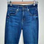 Veronica Beard  Beverly Skinny Flare High Rise jean in Bright Blue 25 Photo 2