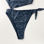 Revolve Lovewave Nadege One Piece Swimsuit in Black & White Swirl Size XS Photo 5