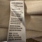 Good American Better Than Leather Drawstring Shorts Women’s Cream Size Small Photo 14