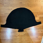 Talbots  Black Lambswool Blend Poncho Sweater Size L/XL Photo 8