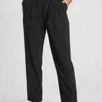 Athleta Skyline Pant II in Black High Rise Pleated Belted Paperbag Waist Size 8 Photo 9