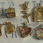Gold and Multicolor Charm Set Photo 0