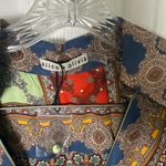 Alice + Olivia Jaylen Mix Scarf Print Handkerchief Sleeve Maxi Dress S Photo 8