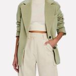 NWOT Apparis Celine Single Breasted Blazer in Faux Wool S Black Photo 1