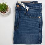 Madewell NEW 10" High-Rise Skinny Jeans in Bradshaw Wash, size 28. Photo 15