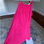 Lungo L’Arno Linen Mini Dress Hot Pink Summer Italian S Minimalist Cottagecore Photo 0