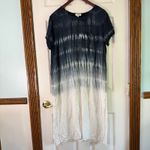 Umgee ‎ Tie Dye T-Shirt Dress Casual Short Sleeve Comfy Relaxed Fit M Photo 5