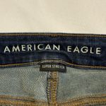 American Eagle American‎ Eagle Women's High Rise Skinny Dark Wash Super Stretch Denim Jeans 4S Photo 4