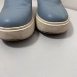 Vince Camuto Sneakers Womens 8.5 M Abbinna Blue Leather Slip On Platform Shoes Photo 5