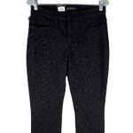 Rock & Republic Kashmiere Mid Rise Legging 8M Black Cheetah Got Flocked New Photo 12