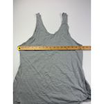 Athleta  Tank Top Athletic Workout‎ Fitness Casual Gray Striped Sleeveless M Photo 1