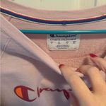 Champion Light Pink Athletic Sweatshirt Photo 1