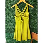 Buff Bunny Revolution Active Athletic Dress Medium Green Tank Strappy Photo 1