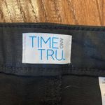 Time and Tru NWT coated black skinny pant size 6 Photo 9