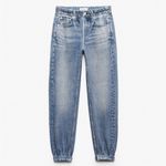 Rag and Bone  Miramar Cotton Terry Pull On Jogger Pants Women’s XS Lakewood Blue Photo 1