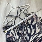 Free People Animal Print Racerback Flowy Tank Top Purple (small) boho y2k party Photo 6