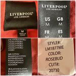 Liverpool Jacket Hooded Zip Front Utility Rosewood Pink Women’s Size Medium Photo 12