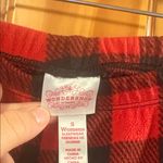 Wondershop Size Small Red and Black Plaid Flannel Pajama Pants Photo 3