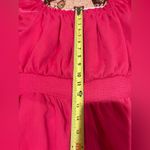 Sofia Jeans by Sofia Vergara Women's Off the Shoulder Dress W/ Blouson Sleeves
・ Pink Size L Photo 10