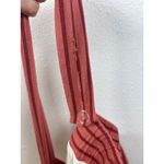 By The River Women's Medium Midi Dress Sleeveless Tropical Print Casual White Photo 7