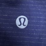 Lululemon Womens Scoop Neck Tunic Tank Top No Size Striped Blue Racerback Gym Photo 5