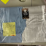 2 Piece Blue and White Pleated Skorts Skirt Size XL Photo 7