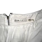 Alice + Olivia  Off The Shoulder Flutter Smocked White Romper 2 Photo 3