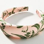 Anthropologie 70’s Floral Puffy Headband Photo 0