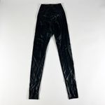 Aritzia Wilfred Free Daria High Waisted Vegan Faux Leather Leggings Pants Black Photo 3