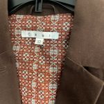 CAbi single button cinch back Brown Women's Blazer size 12 Photo 1