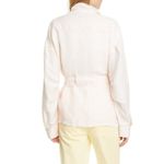 Joie  Sirena Belted Linen Blend Utility Jacket Photo 1