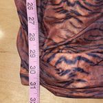 Princess Polly HARLAN RUCHED MINI DRESS BROWN TIGER PRINT SIZE 0 Photo 9