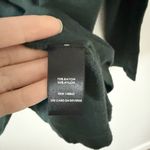 Torrid Lattice Neck Long Sleeve Sweater in Dark Green Size 1 or XL Photo 3