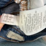 Madewell  High Rise Denim Shorts Button Fly Raw Hem‎ Blue Jean Sz 24 Distressed Photo 8