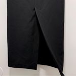ZARA  Skirt with Back Slit in Black, Size S, NWT Photo 7
