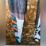 Out of Print Electric & Rose  multi-colored Graffiti Art Leggings Women Sz S Photo 7