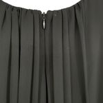 Ralph Lauren Lauren Pleated Niketta Evening Sleeveless Maxi Dress Black Size 8 Photo 9