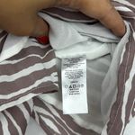 Loft Zebra Print Tie Back Shell Sz  XS Photo 9