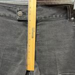 d. jeans New York Gray Denim Shorts Womens 16P Mid Rise Stretch Casual Photo 4