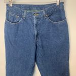 L.L.Bean Fleece Lined Jeans Sz 14P Double L Photo 2