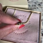 Katherine Rose Collections Womens‎ Cuban Evil Eye Necklace Gold Filled OS NWOT Photo 2