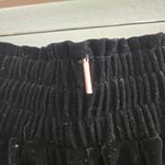 MISA Los Angeles  Black Velvet Cropped Wideleg Pant size small Photo 9