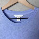 Athleta Light Blue Periwinkle Muscle Tank Top Crew Neck Womens size S Photo 2
