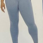 Danskin Women's Performance Legging with Side Pockets Water Drop Blue, Size XL Photo 1