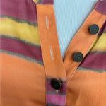 Chaser Cabrillo Mini Dress - Sunset Stripe NWT Small Photo 8