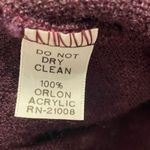 Lacoste Izod Purple Jumper Sweater V Neck Size Large Vintage 1950s-1960s Photo 9