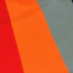 Striped, multicolored, and strapless bikini in size small Photo 8